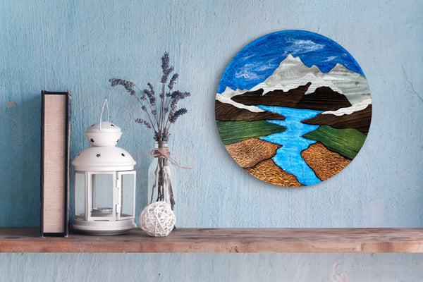 "Summit Waters" (Blue Sky)