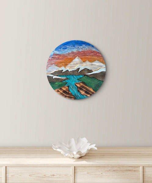 "Painted Skies" (Sunset Sky)