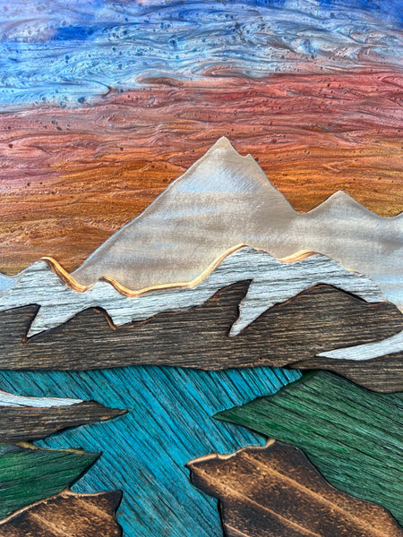 "Painted Skies" (Sunset Sky)