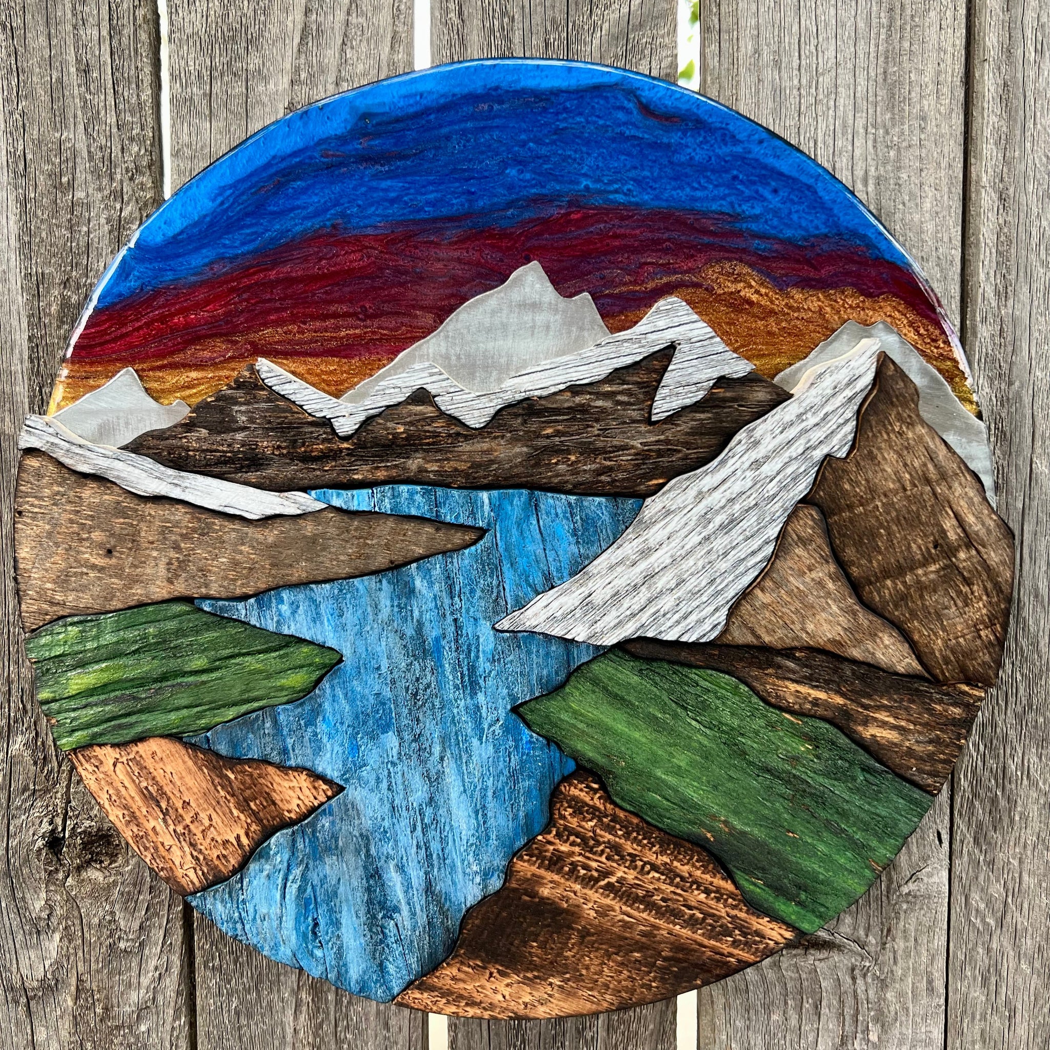 "Alpenglow" (Sunset Sky)
