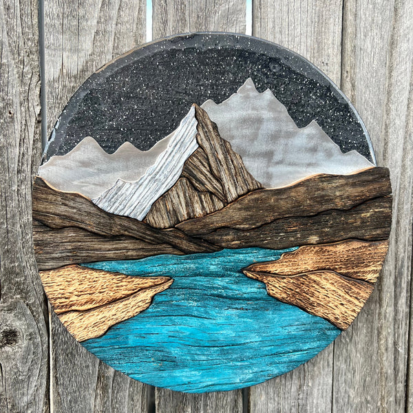 "Alpine Stillness" (Starry Sky)