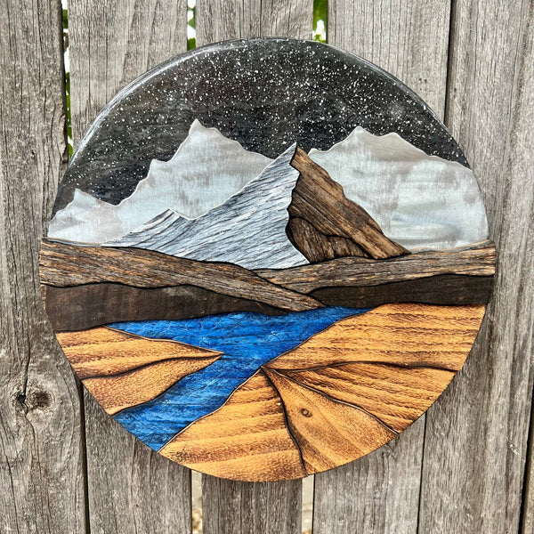 "Stars and Summits" (Starry Night Sky)
