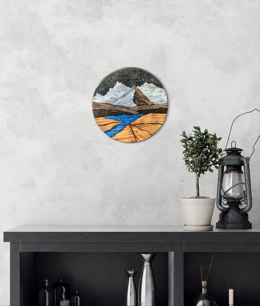 "Stars and Summits" (Starry Night Sky)