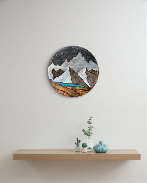 "Starlit Summit" (Starry Sky)