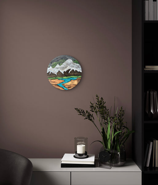 "Emerald Glow" (Northern Lights Sky)