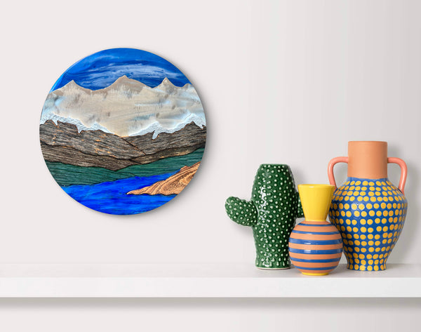 "Mountain Waters" (Blue Sky)