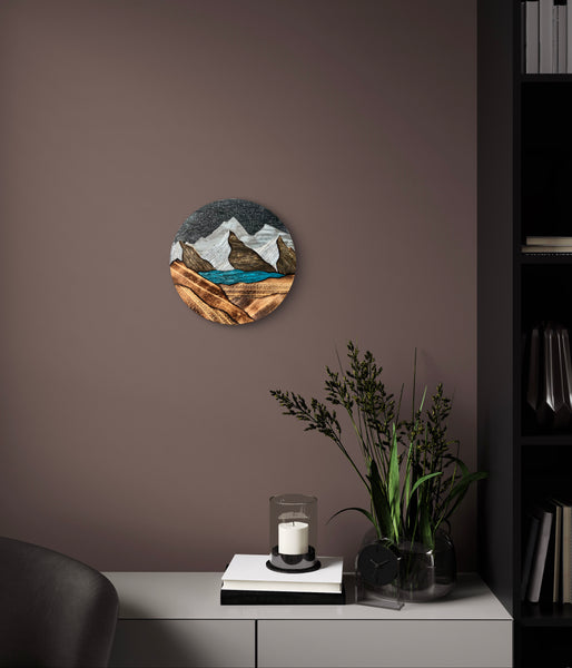 "Midnight Peaks" (Starry Sky)