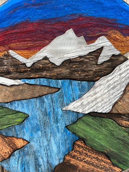 "Alpenglow" (Sunset Sky)