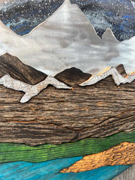 "Summit to Stars" (Milky Way Sky)