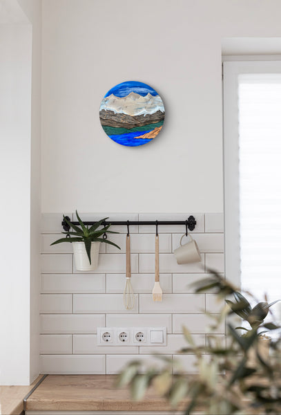 "Mountain Waters" (Blue Sky)