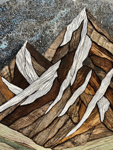 "Under the Endless Sky" (24in Round)