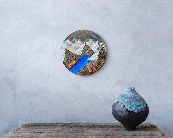 "Tranquil Cascade" (Milky Way Sky)