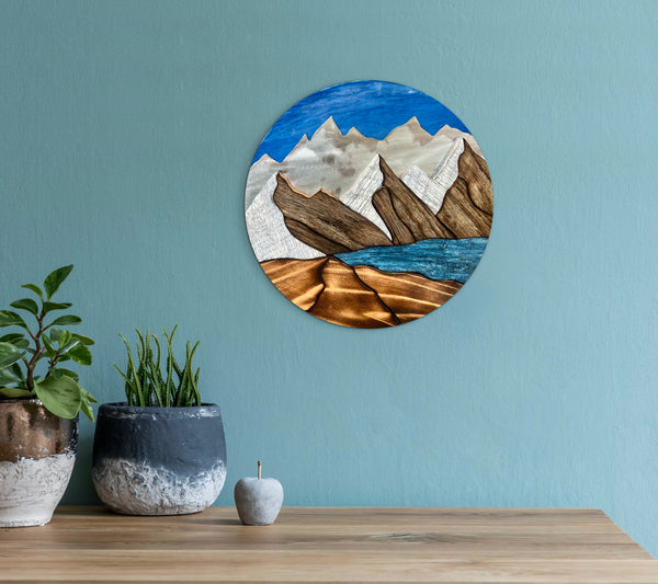 "Mountain Waters" (Blue Sky)