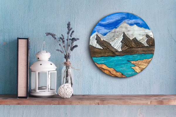 "Turquoise Tranquility" (Blue Sky)