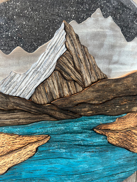 "Alpine Stillness" (Starry Sky)