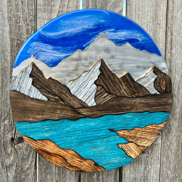 "Turquoise Tranquility" (Blue Sky)