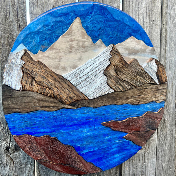 "Quiet Waters" (Blue Sky)