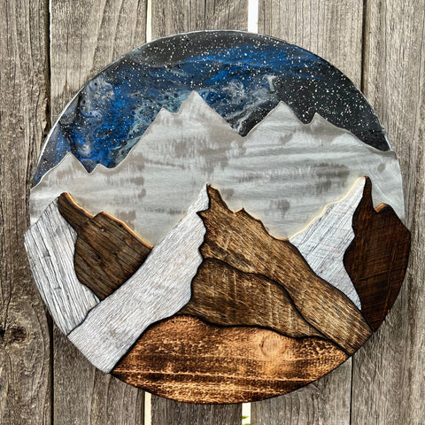 "Celestial Summit" (Milky Way Sky)