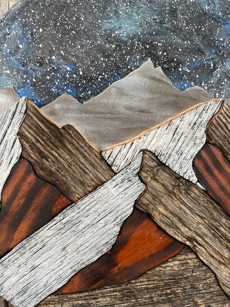 "Cosmic Peaks" (Milky Way Sky)
