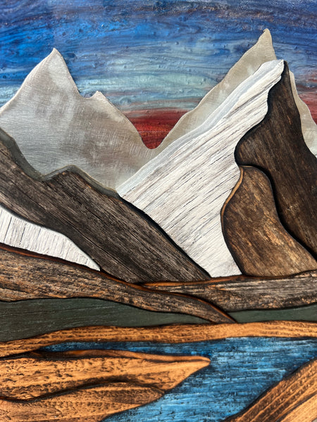 "Winding Serenity" (Sunset Sky)