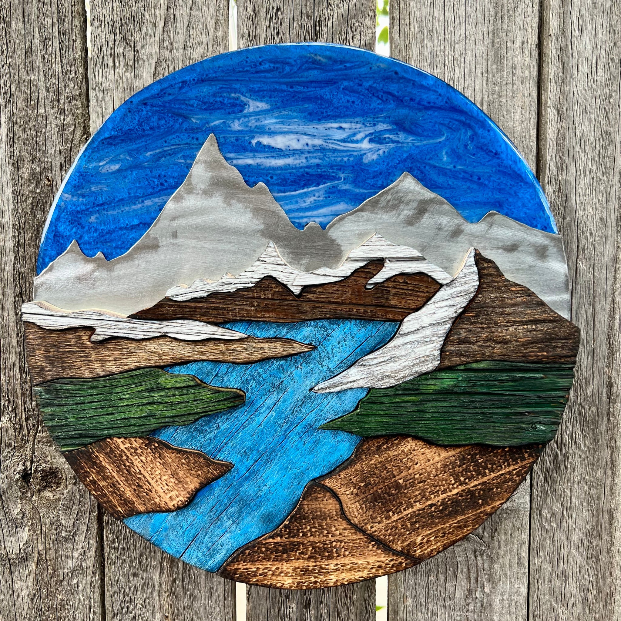 "Above the Clouds" (Blue Sky)