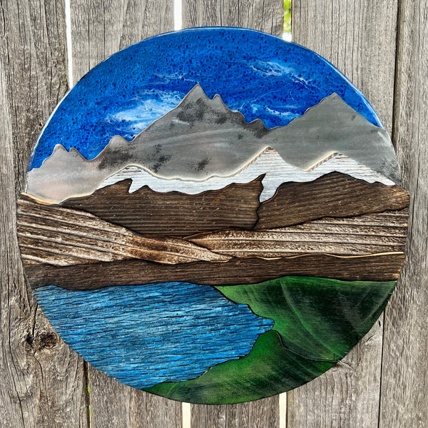 "Tranquil Waters" (Blue Sky)