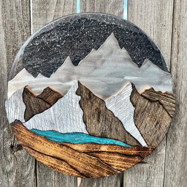 "Starlit Summit" (Starry Sky)