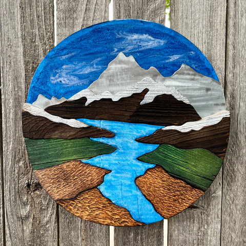 "Summit Waters" (Blue Sky)