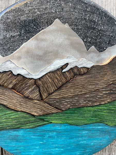 "Quiet Peaks" (Starry Sky)