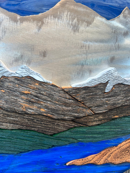 "Mountain Waters" (Blue Sky)