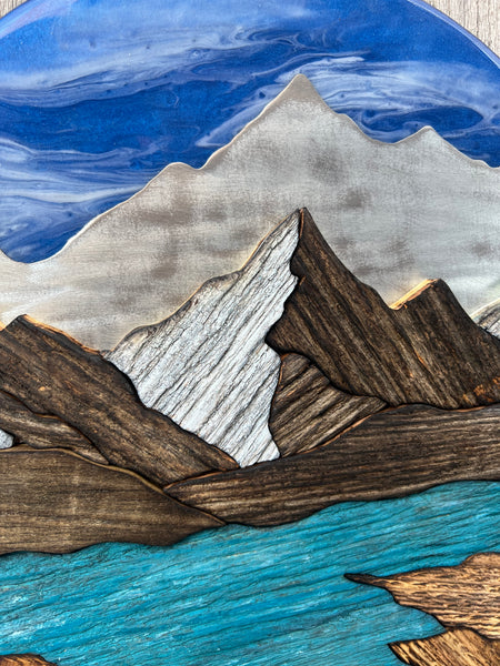 "Turquoise Tranquility" (Blue Sky)