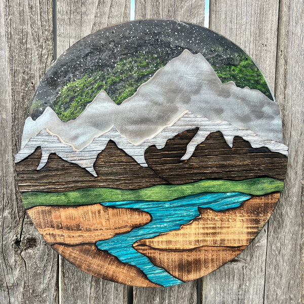 "Emerald Glow" (Northern Lights Sky)