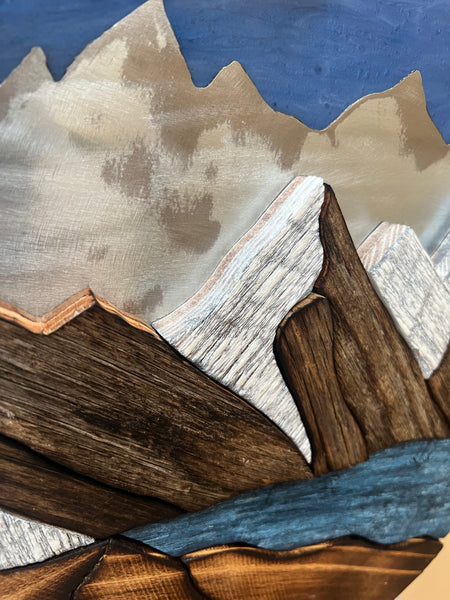 "Mountain Waters" (Blue Sky)