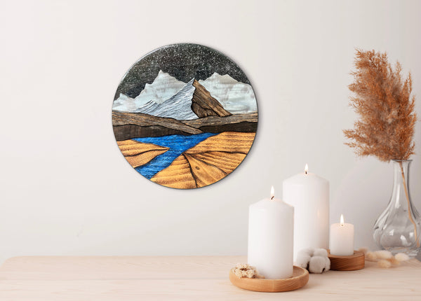 "Stars and Summits" (Starry Night Sky)