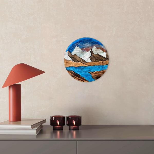 "Tranquil Heights" (Sunset Sky)