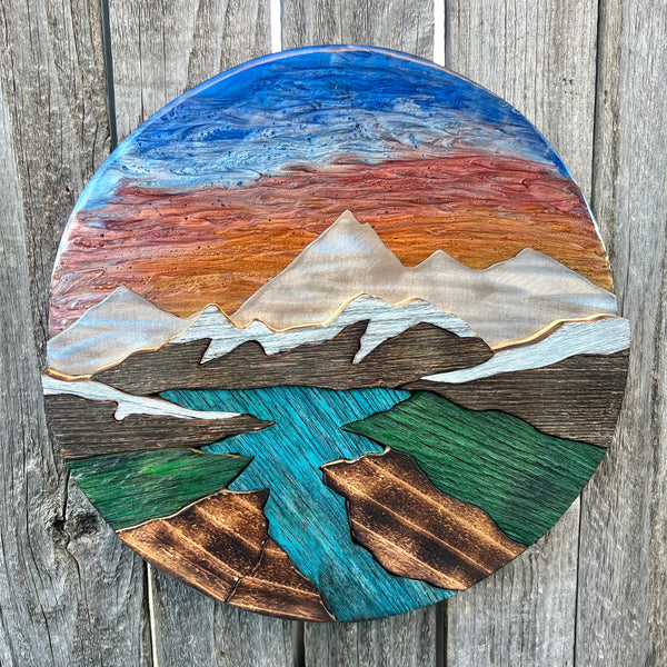 "Painted Skies" (Sunset Sky)