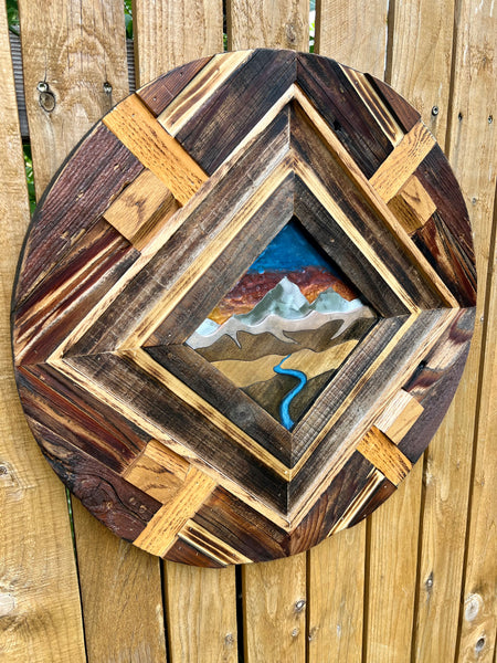 "Peace Among the Prominences" (20in)