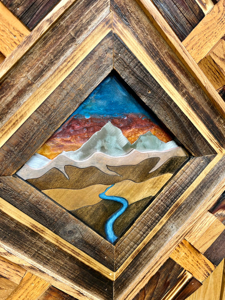 "Peace Among the Prominences" (20in)