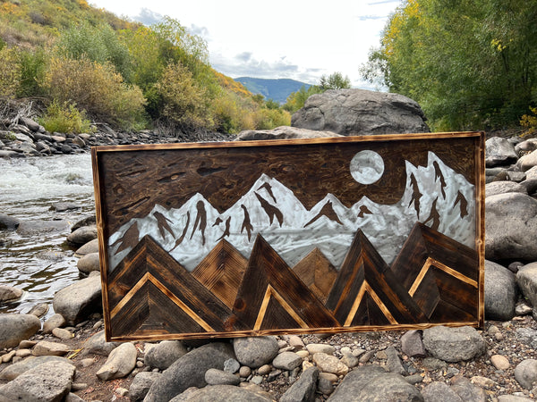 "Ominous Mountain Sky"