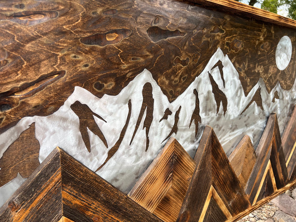 "Ominous Mountain Sky"