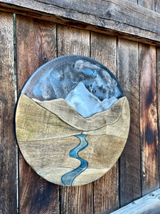 Among the Stars Resin Piece (11in Round)