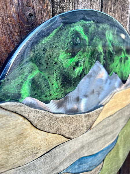 Among the Stars Resin Piece (11in Round)