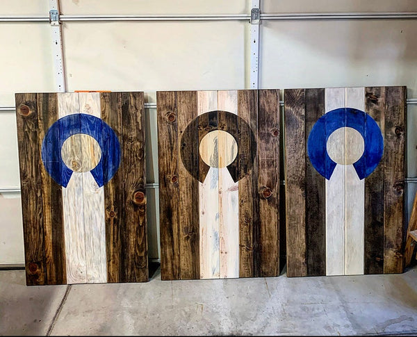Large Colorado Flag 48" x 30" (Brown C)