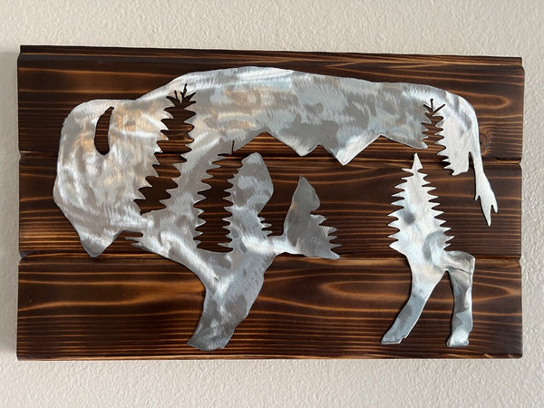 Buffalo Metal Art (Steel)