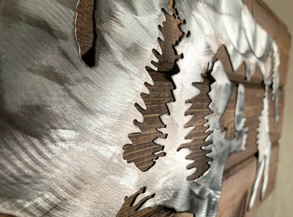 Buffalo Metal Art (Steel)
