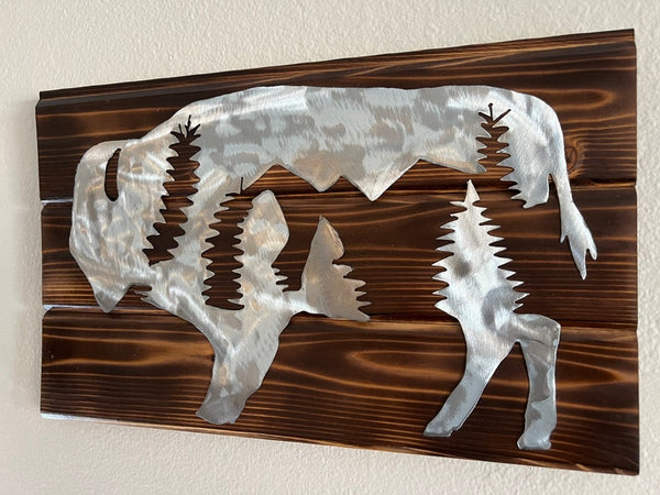 Buffalo Metal Art (Steel)