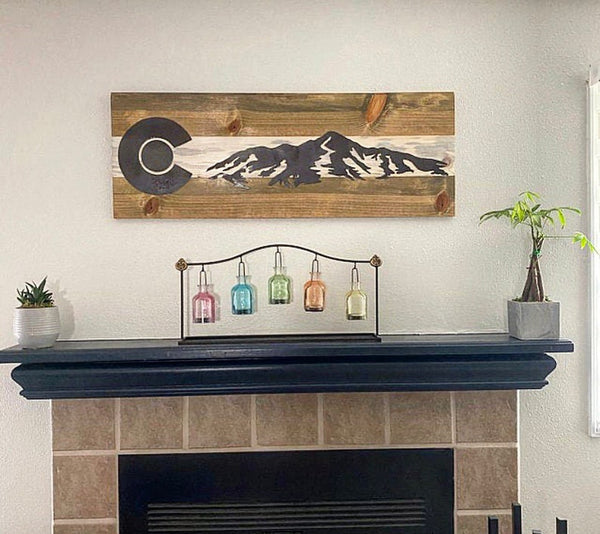 Colorado Rocky Mountains (Steel on Beetle Kill Pine)