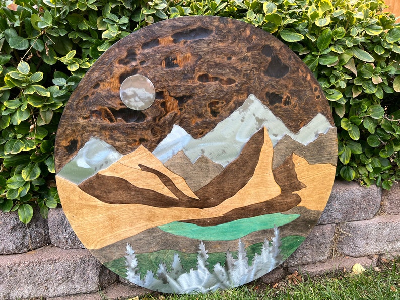 Turquoise Mountain Lake